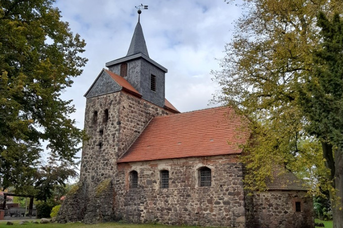 Die Kirche in Detershagen - Foto: Birkhild Giebe
